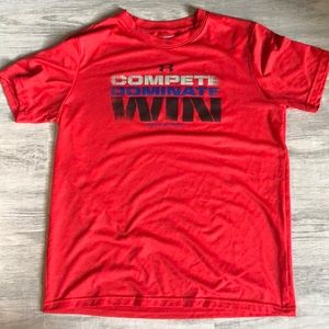 Kids size large under armor T-shirt